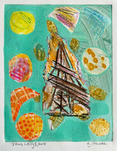 Load image into Gallery viewer, Eiffel Tower, Iron Lady I by a.muse, Art and Design, Work on Paper