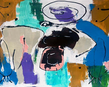Load image into Gallery viewer, Live Composition 1 by Carl Karni Bain (Bai), Painting on Paper