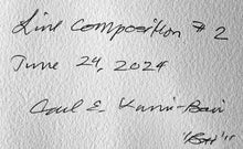Load image into Gallery viewer, Live Composition 2 by Carl Karni-Bain (Bai), Colorful Work on Paper