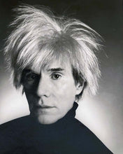 Load image into Gallery viewer, Andy Warhol Portrait Christopher Makos, Black and White Photography of Artist