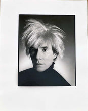 Load image into Gallery viewer, Andy Warhol Portrait Christopher Makos, Black and White Photography of Artist