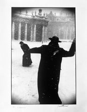 Load image into Gallery viewer, St. Peter's Square by Leonard Freed, Rome, Italy, Black-and-White Portrait Photography 1950s