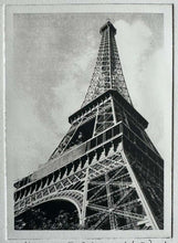 Load image into Gallery viewer, Paris France, Eiffel Tower I by Roberta Fineberg, Black and White Art Monoprint