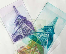 Load image into Gallery viewer, Eiffel Tower I by Roberta Fineberg, Paris, Art Monoprint