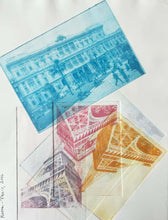 Load image into Gallery viewer, Rome, Italy - Paris, France by Roberta Fineberg, Art Monoprint