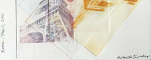 Load image into Gallery viewer, Rome, Italy - Paris, France by Roberta Fineberg, Art Monoprint