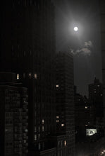 Load image into Gallery viewer, Snow Moon and Cloud, New York City by Roberta Fineberg, Night Photography