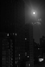 Load image into Gallery viewer, Snow Moon and Cloud, New York City by Roberta Fineberg, Night Photography