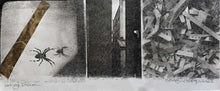 Load image into Gallery viewer, Waking Dream by Roberta Fineberg, Monochrome Mixed-Media Work on Paper