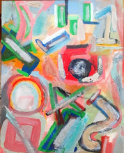 Load image into Gallery viewer, Altering one's Aspect to the Sun by a.muse, Semi-Abstract Painting