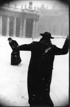 Load image into Gallery viewer, St. Peter's Square by Leonard Freed, Rome, Italy, Black-and-White Portrait Photography 1950s
