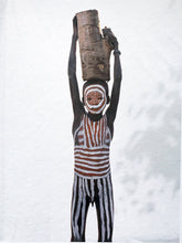 Load image into Gallery viewer, Little Surma Boy by Jean-Michel Voge, Tribal Child Ethiopia, Africa, Color Photography on Japanese Paper 1990s