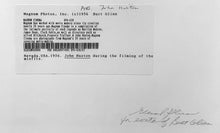 Load image into Gallery viewer, John Huston by Burt Glinn, Black-and-White Photograph of 1950s Film Director of The Misfits