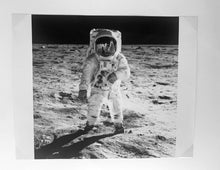 Load image into Gallery viewer, Visor by Neil Armstrong, Vintage NASA Apollo 11 Black-and-White Photo 1969