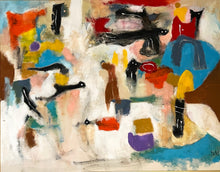 Load image into Gallery viewer, Waiting For A Better Day by Bai, African-American Artist, Large Abstract Painting, Framed