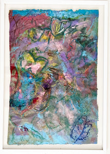 Longing to be Free by RF is a.muse, Art on Japanese Washi Paper