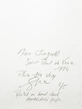 Load image into Gallery viewer, Marc Chagall, France  by Jean-Michel Voge, Artist Portrait Photography in France 1980s