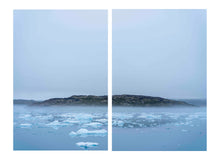 Load image into Gallery viewer, Mist and Ice by Jean-Michel Voge, Greenland, Landscape Photograph on Climate Change