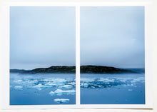 Load image into Gallery viewer, Mist and Ice by Jean-Michel Voge, Greenland, Landscape Photograph on Climate Change
