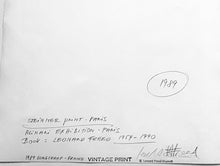 Load image into Gallery viewer, Paris Longchamp by Leonard Freed, Vintage Black-and-White Photograph of Parisian Elite 1980s