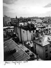 Load image into Gallery viewer, Paris Rooftops, France by Roberta Fineberg, Classic Black-and-White Photography