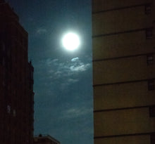 Load image into Gallery viewer, Wolf Moon by Roberta Fineberg, Photography of a Night of the Full Moon, New York City