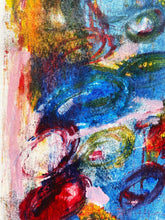 Load image into Gallery viewer, Roses by a.muse, One-of-a-Kind Abstract Art on Paper