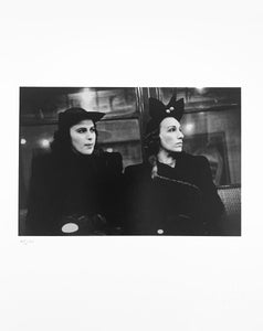 Two Women on the Subway by Walker Evans, Black-and-White Street Photography New York City, 1938-1941