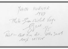 Load image into Gallery viewer, Yvette Horner by Jean-Michel Voge, Contemporary Color Portrait of French Musician in Paris 1980s