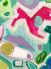 Load image into Gallery viewer, Bow-Wow by a.muse, Acrylic Contemporary Painting, Framed