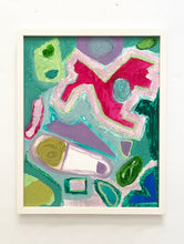 Load image into Gallery viewer, Bow-Wow by a.muse, Acrylic Contemporary Painting, Framed