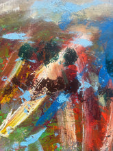 Load image into Gallery viewer, Cicadas by a.muse, Acrylic Abstract Painting on Canvas