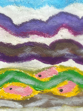 Load image into Gallery viewer, Fish by a.muse, Mixed-Media Art on Washi Paper