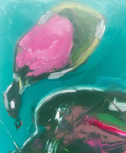 Load image into Gallery viewer, Animal Face II by a.muse, Semi-Abstract Oil Painting on Paper
