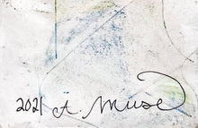 Load image into Gallery viewer, Yellow Hair by a.muse, Collage Art on Paper by Woman Artist