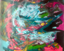 Load image into Gallery viewer, Animal Face by a.muse, Oil Painting on Paper