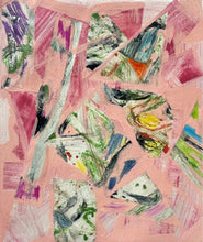 Load image into Gallery viewer, Pink Cosmos by a.muse, One-of-a-Kind Abstract Art on Paper