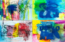 Load image into Gallery viewer, Sweet Life I by a.muse, Watercolor Collage Work on Paper