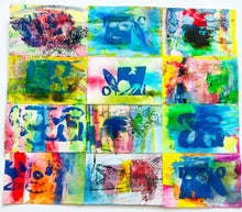 Load image into Gallery viewer, Sweet Life I by a.muse, Watercolor Collage Work on Paper
