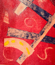 Load image into Gallery viewer, Criss-Cross by a.muse, One-of-a-Kind Abstract Art on Paper