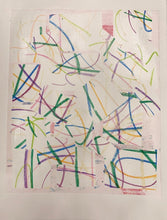 Load image into Gallery viewer, Twirling by a.muse, Abstract Multi-Colored Work on Paper
