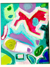 Load image into Gallery viewer, Bow-Wow by a.muse, Acrylic Contemporary Painting, Framed