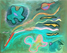 Load image into Gallery viewer, Positively Blooming by a.muse, Acrylic on Canvas