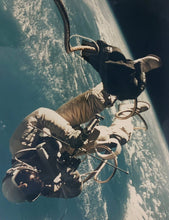 Load image into Gallery viewer, NASA Gemini 4 Astronaut Ed White Spacewalk 1960s Above the Gulf of Mexico, Kodak Paper