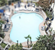 Los Angeles, California Dreaming by Roberta Fineberg (RF), Santa Monica, Contemporary Color Travel Photography