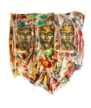 Load image into Gallery viewer, The Three Wisemen, Mixed-Media Art by Bai, African-American Artist
