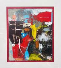 Load image into Gallery viewer, Tomorrow is Today by Bai, African-American Artist, Mixed-Media Painting, Framed
