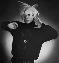 Load image into Gallery viewer, Portrait of Andy Warhol by Christopher Makos, 1986
