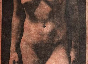 Classical Nude by Roberta Fineberg, Mixed-Media Work on Paper