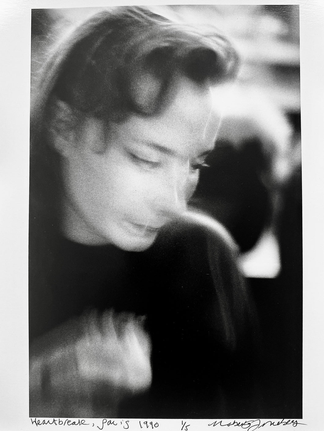 Heartbreak, 1990 by Roberta Fineberg, Black-and-White Figurative Photography, Paris, France